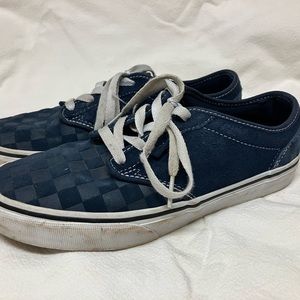 Vans Off the Wall Blue Checkered Sneakers